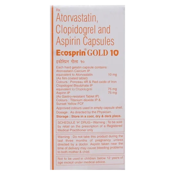 ecosprin gold 10mg capsule 15's